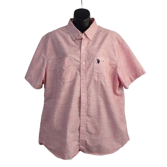 U.S. POLO ASSN. Men's Button Dow Shirt Size XL - Picture 1 of 9